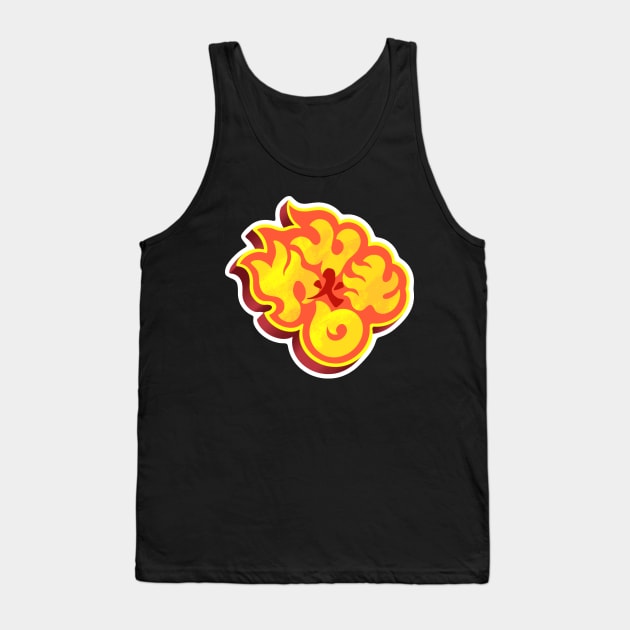 Fire! Tank Top by Bromojumbo